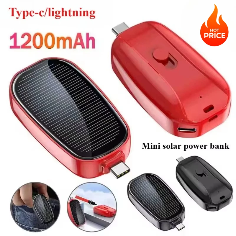 Solar Emergency Charger - Przenośna, miniaturowa ładowarka solarna z funkcją