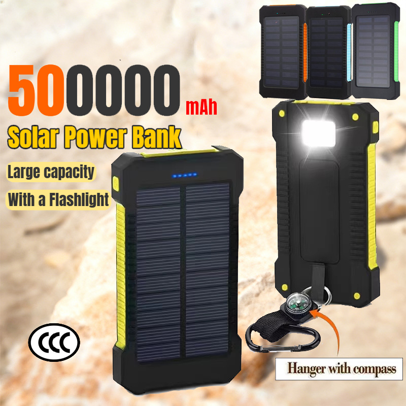 Xiaomi 500000mAh Wodoodporny P – Solar Emergency Charger recenzja i cena