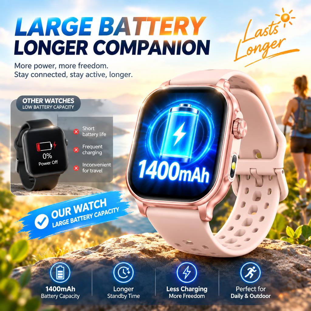 Smartwatch 2026 z funkcją wybo – Compass Lensatic recenzja i cena