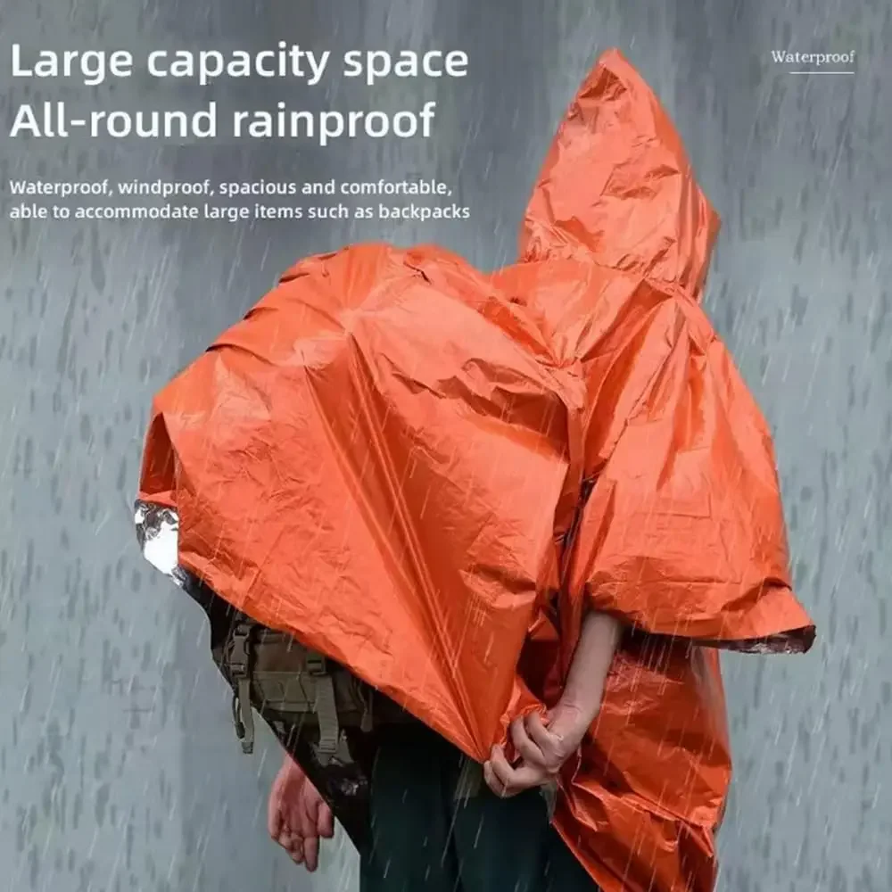 Wodoodporny i ciepły ponczo pr – Emergency Poncho Rain recenzja i cena